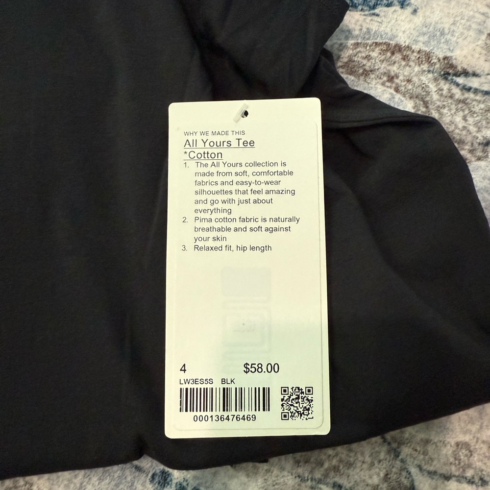 aNWT all yours cotton t